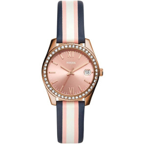 Bracelet de montre Fossil ES4595 Cuir Multicolore 16mm